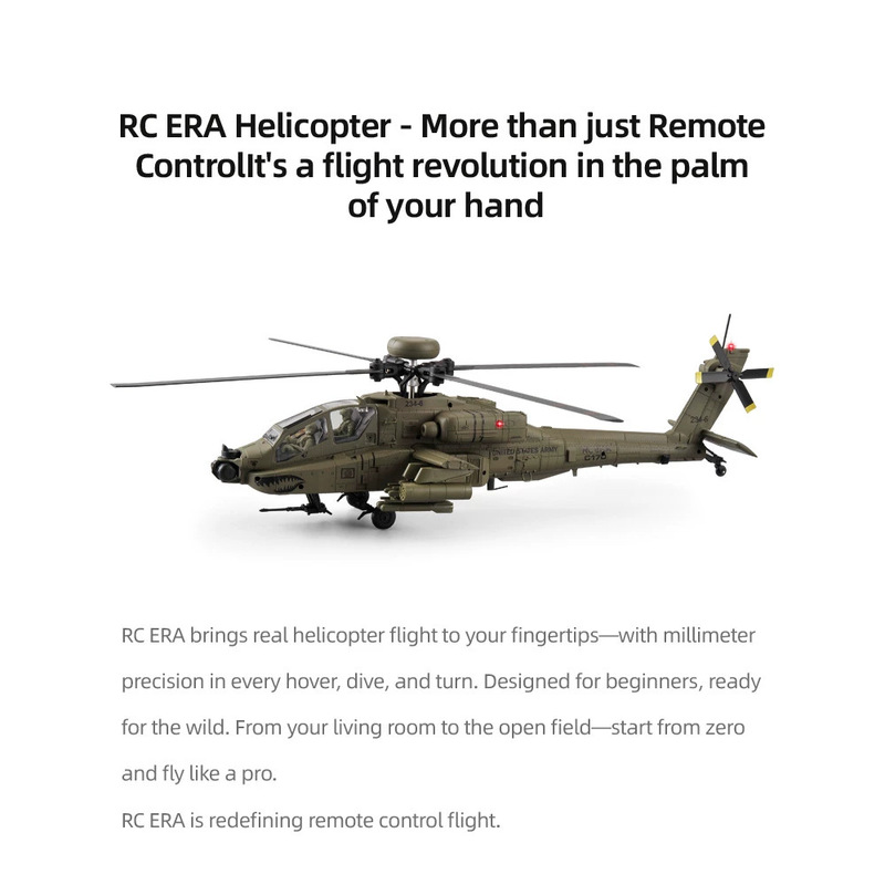 RC Era C170 Ah 64d Apache RC H - Rc Helicopter Single Rotor recensie en prijs
